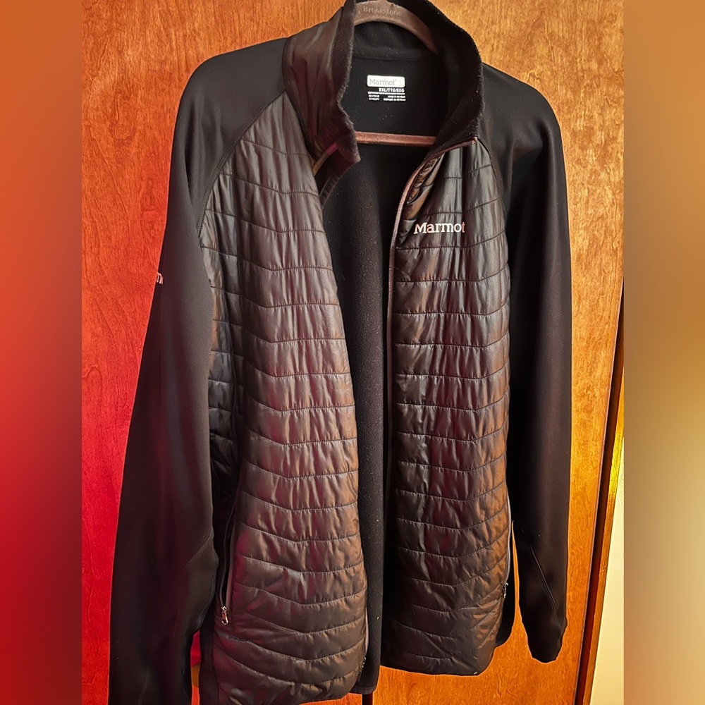 Marmot Black Hybrid Performance Jacket